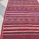 Traditional handmade red carpet   100x190cm