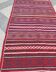 Tapis rouge traditionnel fait main 100x190cm