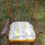 Pair of Baumann fan armchairs