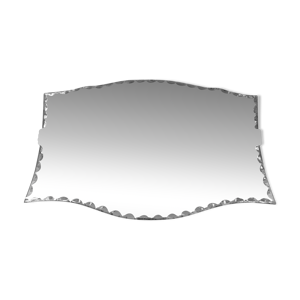 miroir ancien gravé