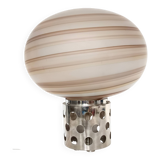 Lampe de Bureau en Verre Murano Marron par Sabattini et Diaz de Santillana pour VeArt