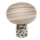 Brown Murano Glass Table Lamp by Sabattini and Diaz de Santillana for VeArt