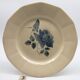 6 earthenware plates stamped "digoin sarreguemines"