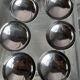 6 coupes à glace en inox vintage