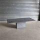 Grey marble coffee table