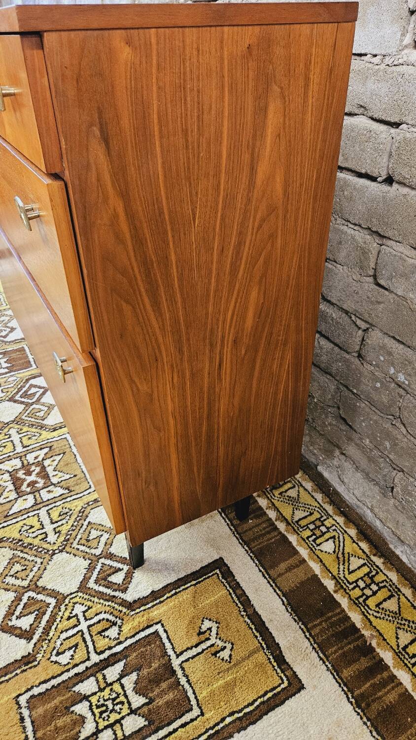 Petite enfilade 2 tiroirs 2 portes année 1960 vintage
