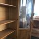 Armoire bibliothèque vitrine école