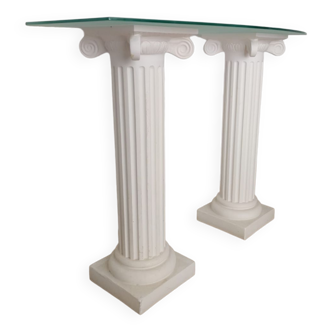 Staff column console