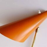 J.T. Kalmar "Style" Model Clamp Lamp Table Cone Midcentury, Vienna, 1950s