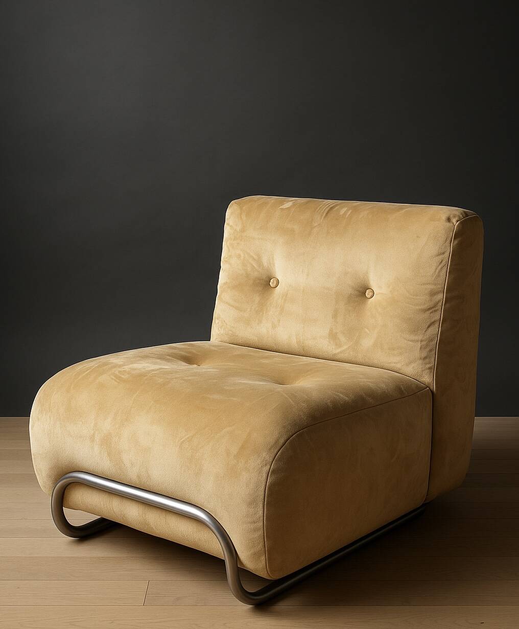 Fauteuil, tubulaire, Adriano Piazzesi