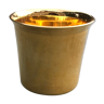 Gold metal tumbler