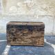 Old small wooden trunk
