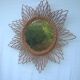 Mirror rattan sun 52cm