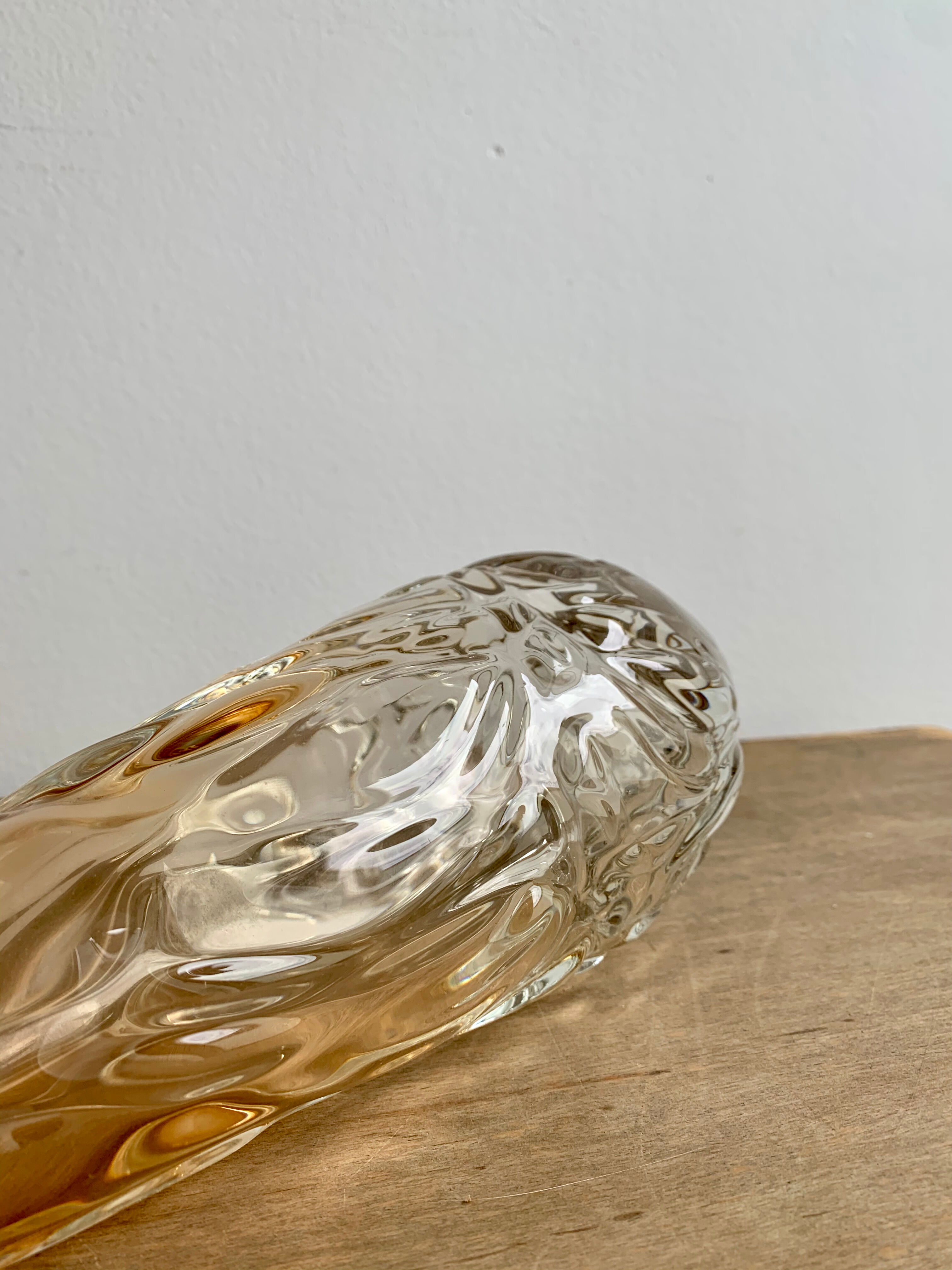 Vase by J. Hospodka for Chribska Sklarna, Czechoslovakia, 1960s