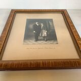 Old photograph of married couple