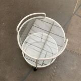 Postmodern Glass Side Table or Dessert Table