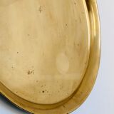 Vintage brass tray D57cm