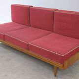 Canapé-lit pliant par Drevotvar, 1970, Tchécoslovaquie