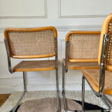 Set of 4 Cesca B32 chairs