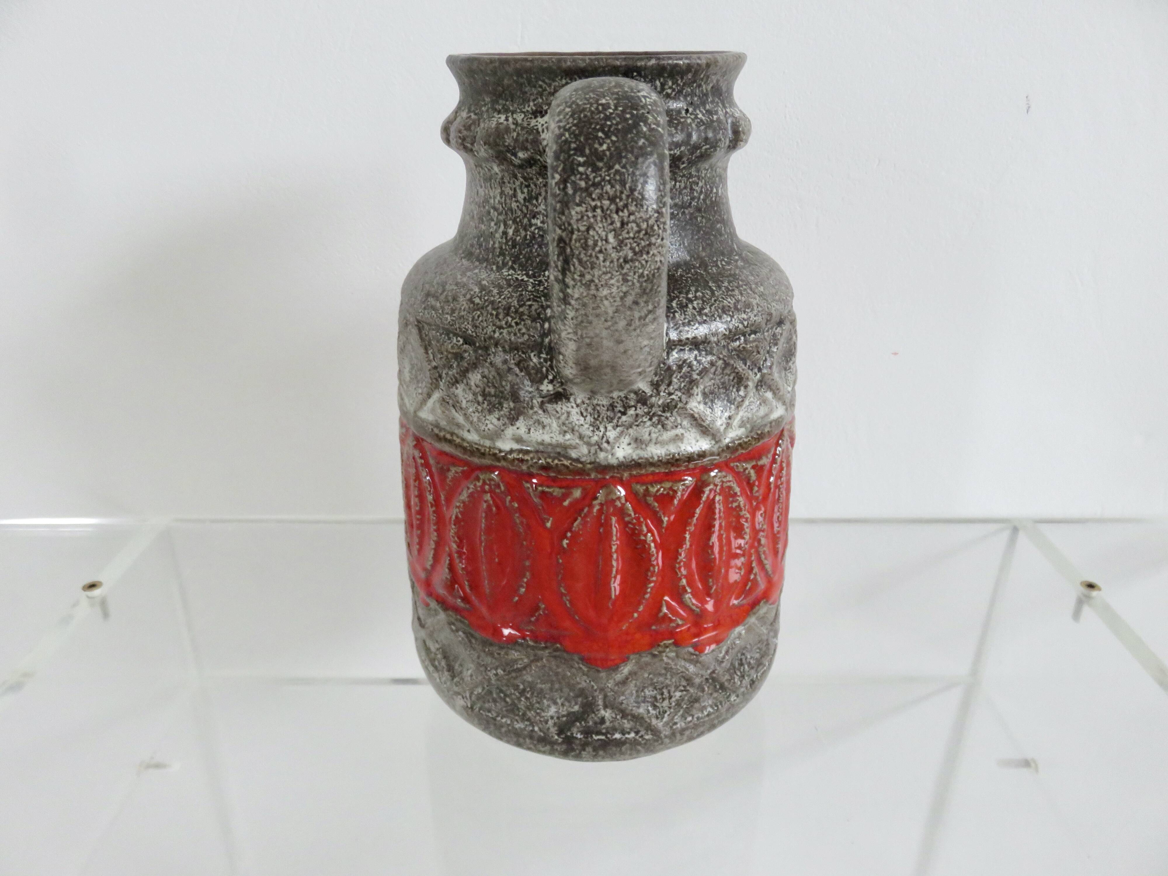 Large ceramic vase, "Germany" 50s 60s