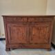 Antique solid wood sideboard – 2 drawers, 2 doors – natural patina