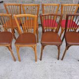 Chaises baumann assises similicuir