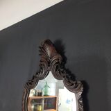 Antique beveled mirror