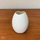 White porcelain vase by M. Frey for Kaiser, mid-century, 1960s.