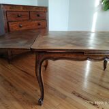 Table avec 2 rallonges