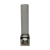 Chrome vase