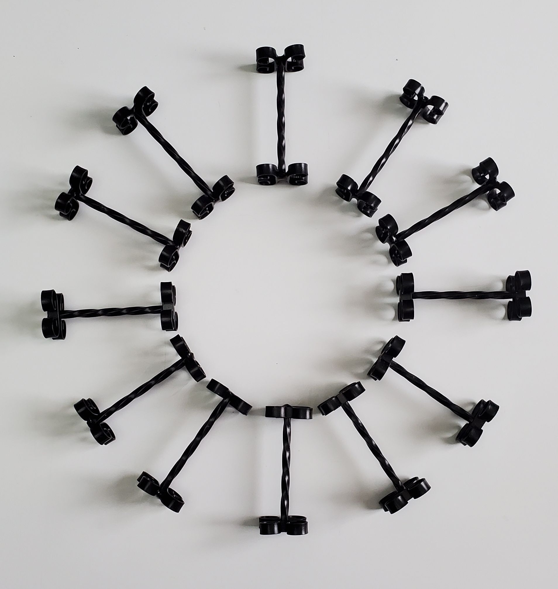 12 wrought iron knife doors