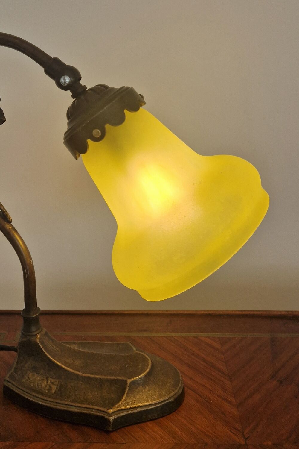 Art Nouveau style lamp