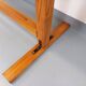 Oval table / vintage pine console from the 60s 70s