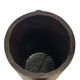 Vintage Wooden Cylinder Umbrella Stand, 1960s minimalist design