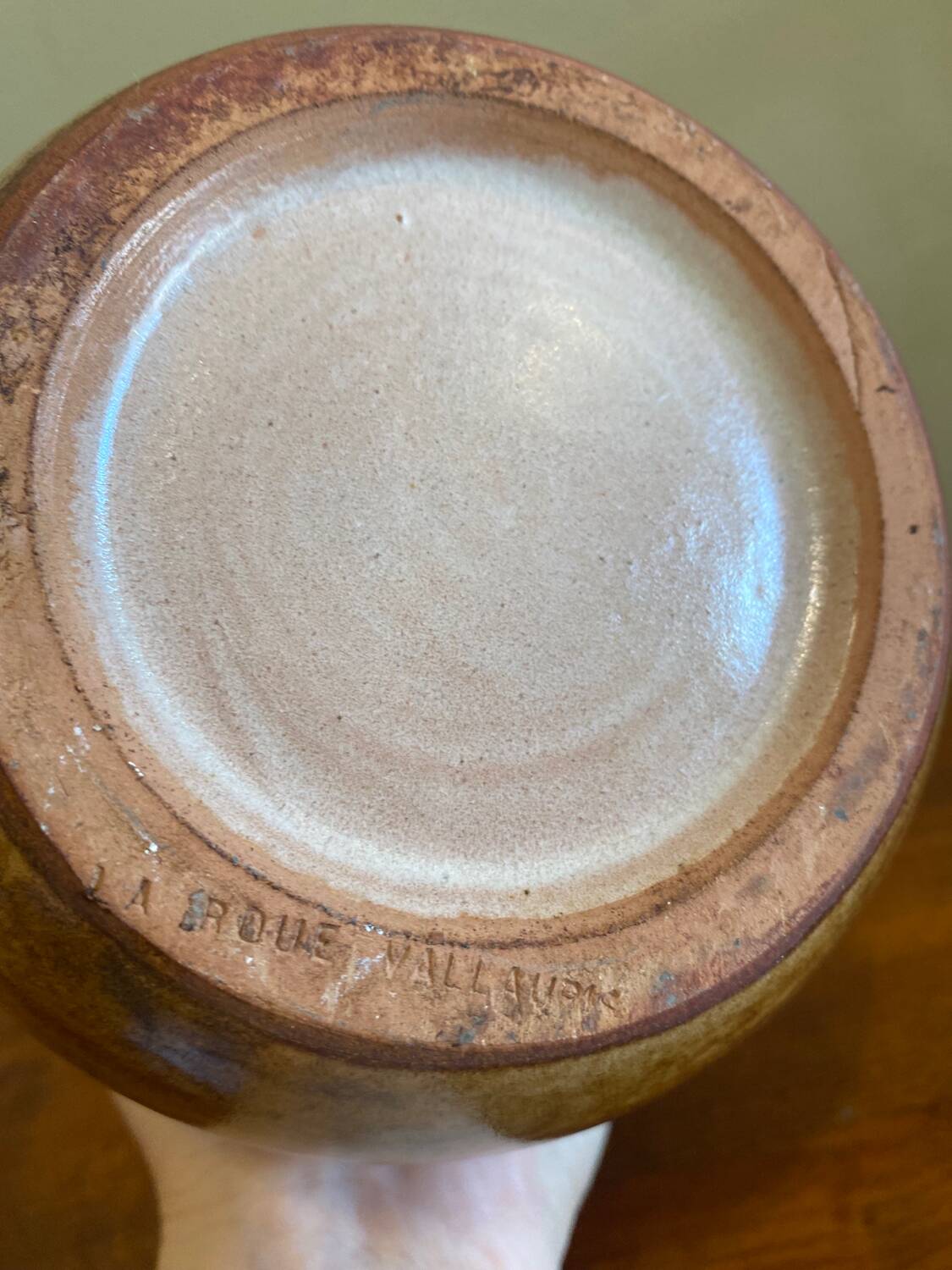 Vintage vase "the wheel"