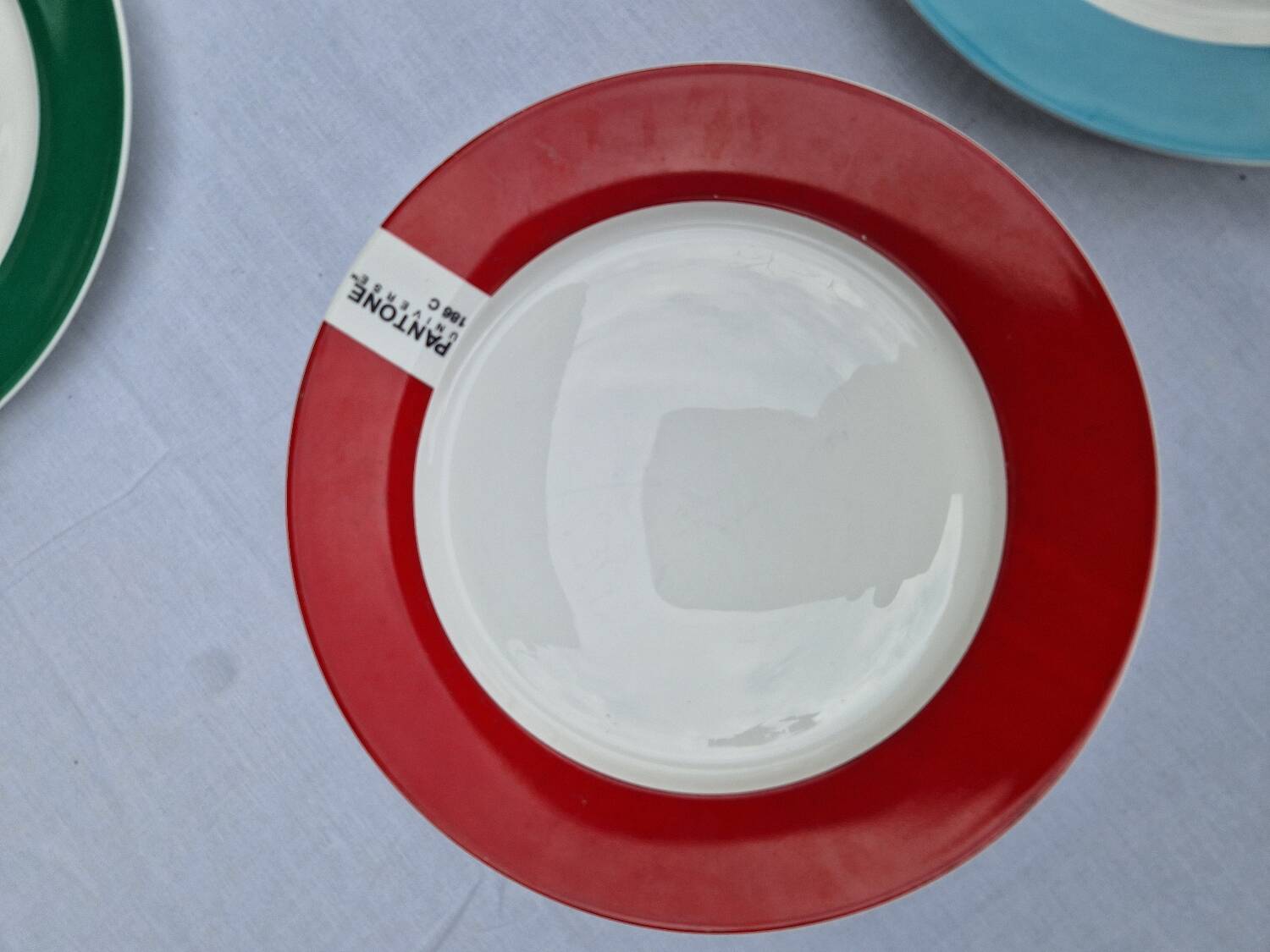 Set of 8 Pantone Dessert Plates by Luca Trazzi for Serax