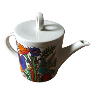 Théière Acapulco Villeroy & Boch vintage 70s