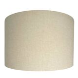Textured ecru white lampshade H30 D40