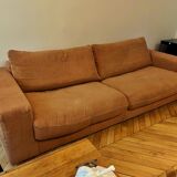 Linen stonewashed sofa, Skander, Am.pm