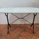 Table de bistrot dessus marbre