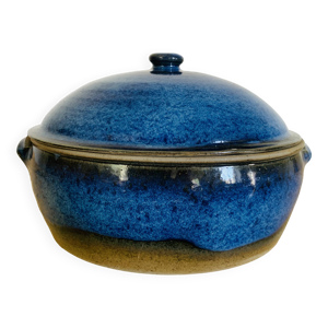 Soupière en grès émaillé