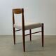 Danish midcentury teak dining chairs by H.W. Klein for Bramin 60s