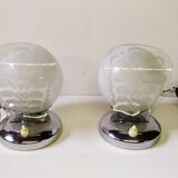 Small Art Deco Table Lamps, Set of 2, 1920