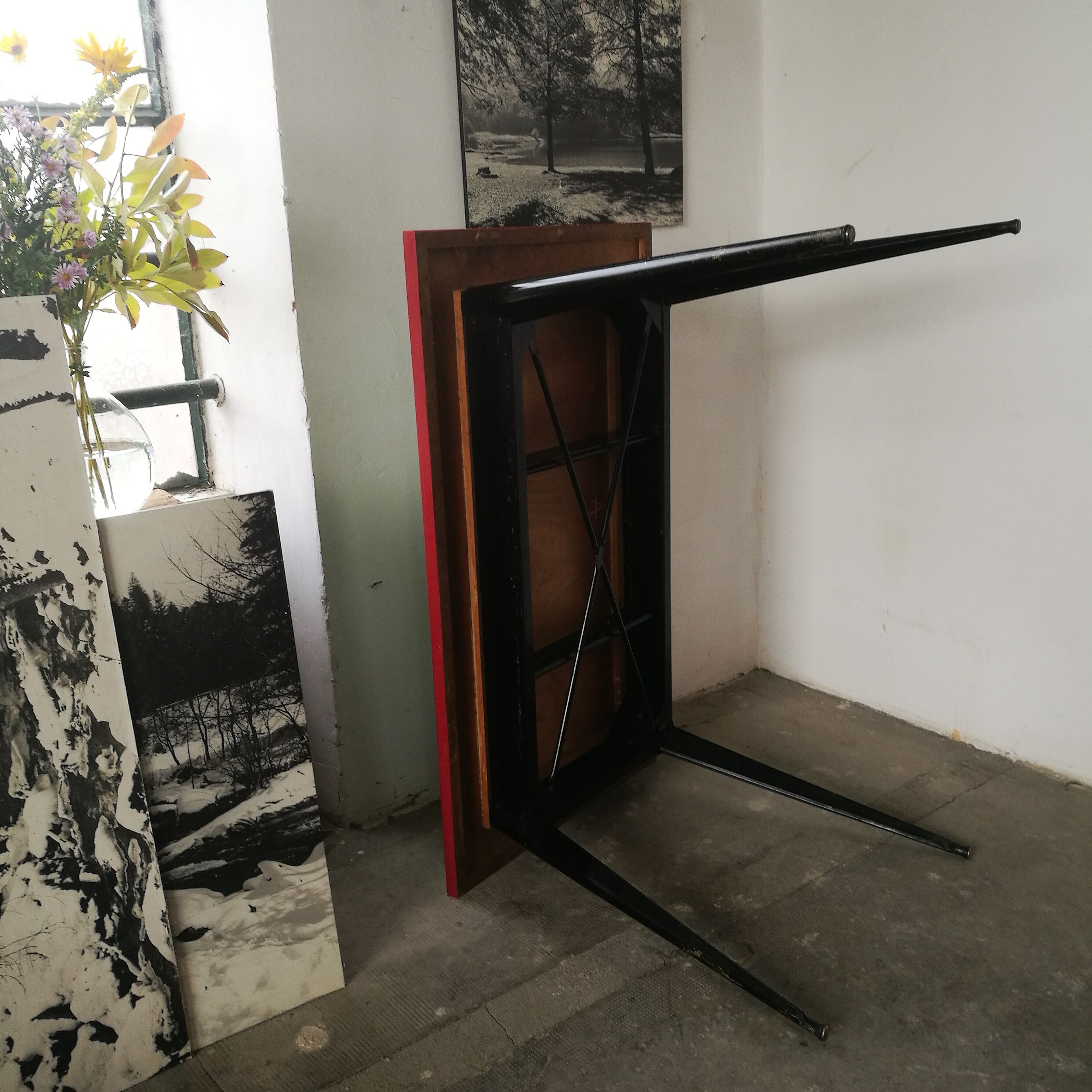 Tolix table by Xavier Pauchard