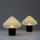 Mushroom Table Lamp, Fratelli Toso Vetreria, Italy, 1960's