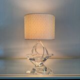 Lampe vide poche cristal années 60
