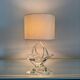 Lampe vide poche cristal années 60