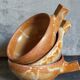Three vintage marais sandstone bowls