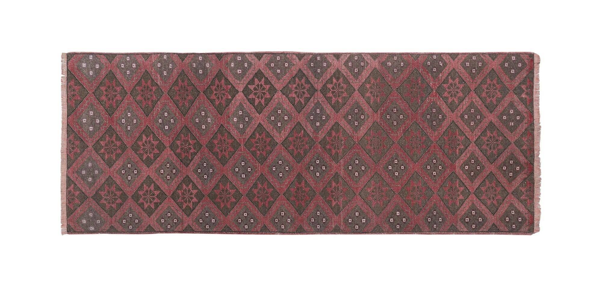 Vintage Turkish hallway rug 78x200 cm
