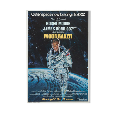 Moonraker, Roger Moore, Poster, 92 x 123 cm